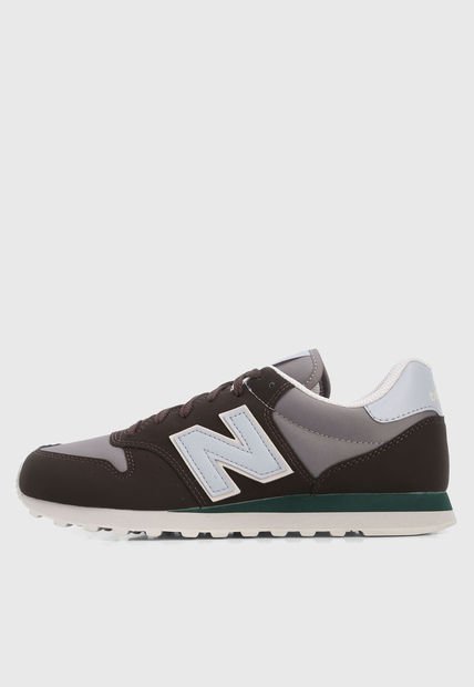 Tenis Lifestyle Café-Gris-Verde New Balance 500