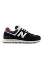 Tenis New Balance 574 Mujer-Negro/Blanco de New Balance
