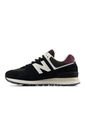 Tenis New Balance 574 Mujer-Negro/Blanco de New Balance
