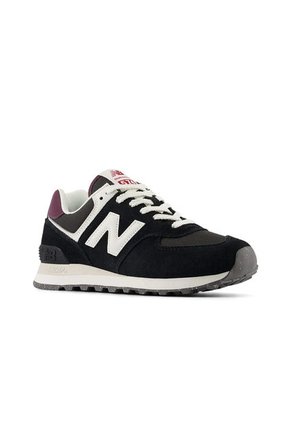 Tenis New Balance 574 Mujer-Negro/Blanco
