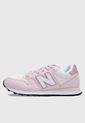Tenis Lifestyle Rosa-Blanco-Nude New Balance 500 de New Balance