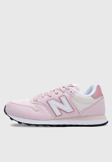 Tenis Lifestyle Rosa-Blanco-Nude New Balance 500