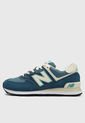 Tenis Lifestyle Azul-Beige-Negro New Balance 574 de New Balance
