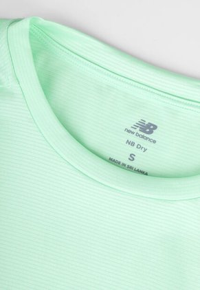 Camiseta Training new balance Sport Essentials Verde Menta