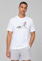Camiseta new balance Newbie Chase  Blanco de New Balance