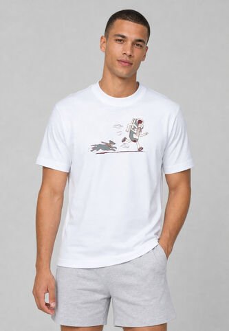 Camiseta new balance Newbie Chase  Blanco New Balance