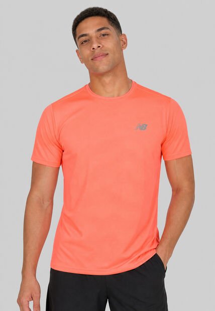 Camiseta Running  new balance Sport Essentials Salmón