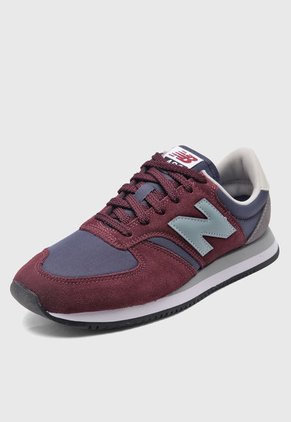 Tenis Lifestyle Borgoña-Violeta-Gris new balance 420