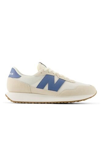 Tenis New Balance 237 Hombre-Beige/Azul New Balance