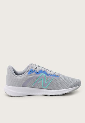 Tenis Running Gris-Aguamarina-Azul New Balance 413