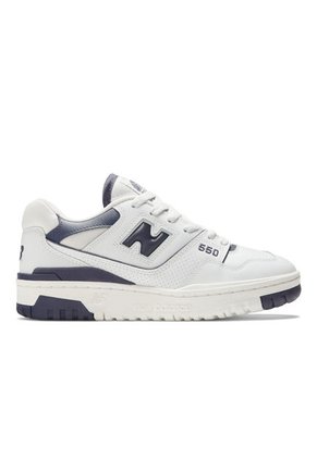 Tenis New Balance 550 Color Blanco - Navy Para Mujer