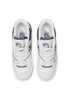 Tenis New Balance 550 Color Blanco - Navy Para Mujer