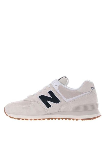 Tenis Zapatillas New Balance 574 Blanco Hombre Original