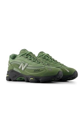 Tenis Deportivo New Balance Originales 1000 Run Verde Unisex