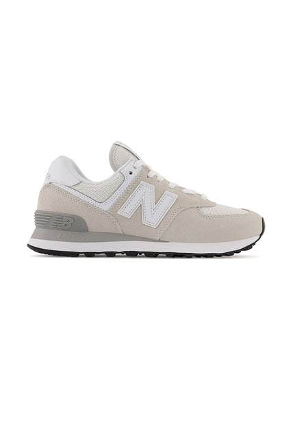 Tenis Marca New Balance 574 Mujer Beige Deportivo Original