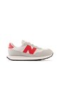 Tenis Deportivos New Balance Original GS 237 Gris Para Niños de New Balance