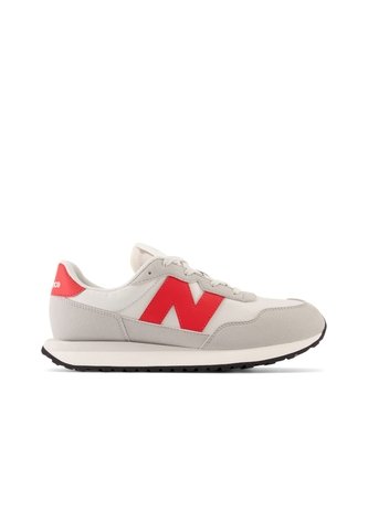 Tenis Deportivos New Balance Original GS 237 Gris Para Niños New Balance