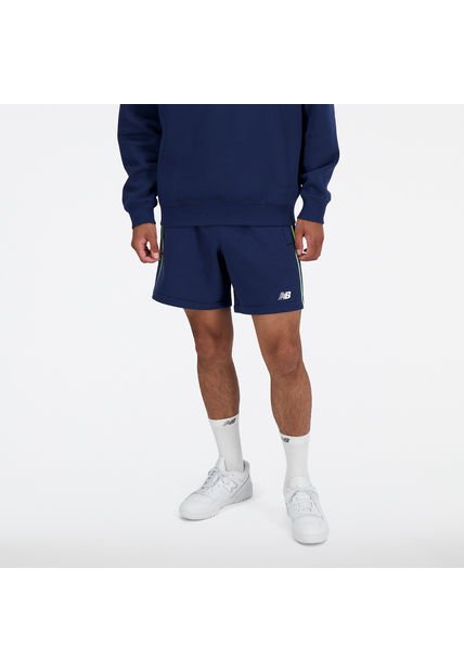 Pantaloneta New Balance Original Athletics Azul Para Hombre