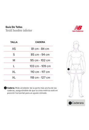 Pantaloneta New Balance Original Impact Run Negro Hombre