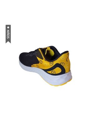 Tenis New Balance Fresh Foam Arishi Niño-Negro/Amarillo