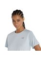 Camisa Deportiva New Balance Originals Essentials Azul Mujer de New Balance