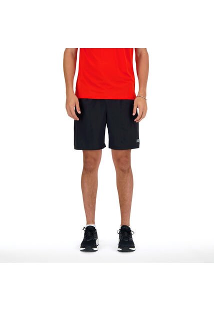 Pantaloneta Deportiva New Balance Original Negro Para Hombre