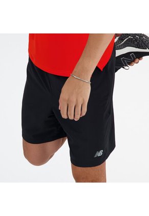 Pantaloneta Deportiva New Balance Original Negro Para Hombre