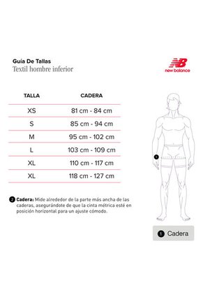 Pantaloneta Deportiva New Balance Original Café Para Hombre