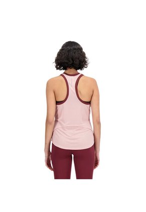 Camisa Deportiva New Balance Original Print Rosa Para Mujer