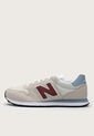 Tenis Lifestyle Beige-Nude-Borgoña New Balance 500 de New Balance