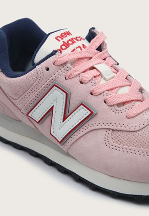 Tenis Lifestyle Rosa-Rojo-Azul Navy New Balance 574
