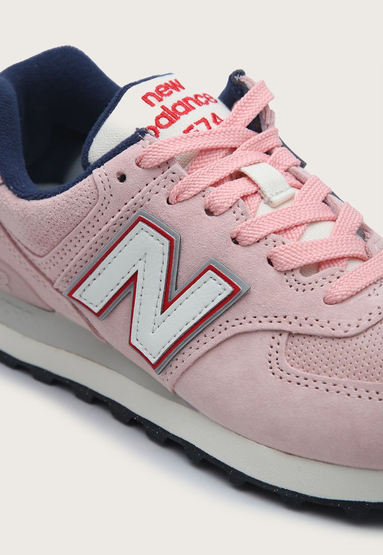 Tenis Lifestyle Rosa Rojo Azul Navy New Balance 574 Compra Ahora Dafiti Colombia