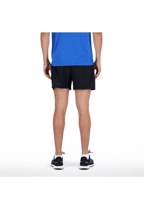 Pantaloneta Deportiva New Balance Original Negro Para Hombre