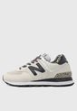 Tenis Lifestyle Beige-Blanco-Negro New Balance 574 v2 de New Balance