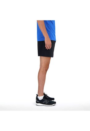 Pantaloneta Deportiva New Balance Original Negro Para Hombre