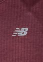 Camiseta Training new balance Athletics Borgoña de New Balance