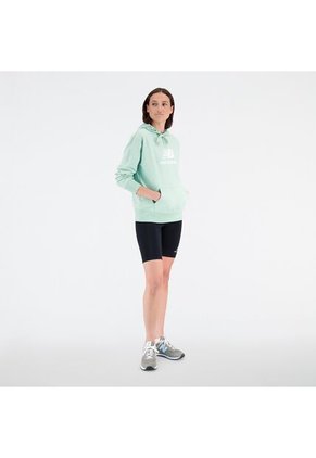 Chaqueta Deportiva New Balance Essentials Verde Para Mujer