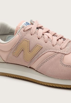 Tenis Lifestyle Rosa-Nude-Blanco New Balance 420