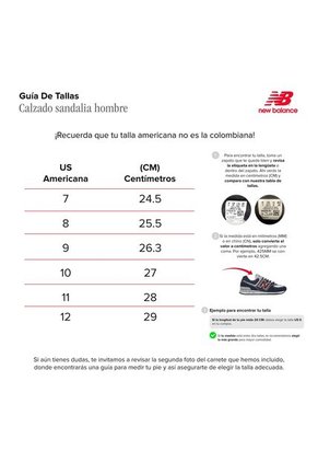 Sandalias New Balance Originales 200 XL Blanco Para Hombre