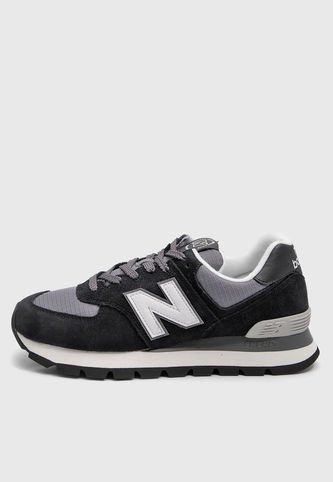 Tenis Lifestyle Negro-Gris-Marfil New Balance 574 New Balance