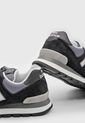 Tenis Lifestyle Negro-Gris-Marfil New Balance 574 de New Balance