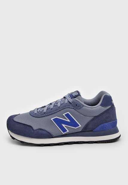 Tenis Lifestyle Gris-Azul Navy-Azul Royal New Balance 515 v3