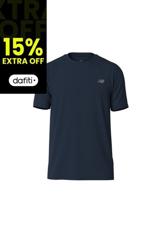 Camisa Tshirt New Balance Sport Ess Azul Original Hombre New Balance