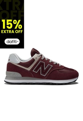 Tenis New Balance Ml574e Para Hombre-Vino New Balance