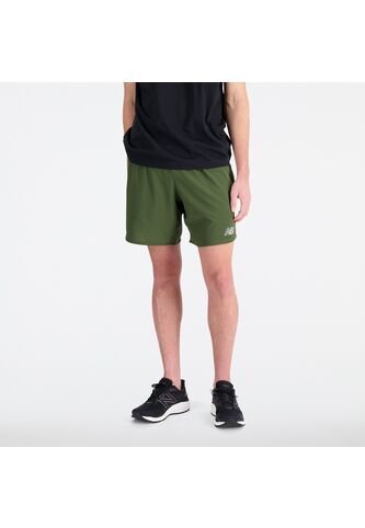 Pantaloneta New Balance Original Impact Run Verde Hombre New Balance