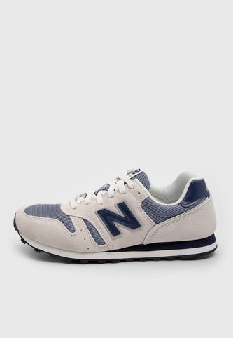 Tenis Lifestyle Beige Azul New Balance 373 v2 New Balance Knasta