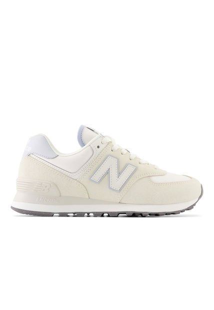 Tenis Zapatillas Marca New Balance Original 574 Beige Mujer