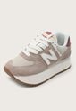 Tenis Lifestyle Taupé-Marfil-Borgoña New Balance 574 de New Balance
