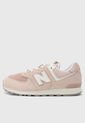 Tenis Lifestyle Palo Rosa-Blanco New Balance Kids 574 de New Balance