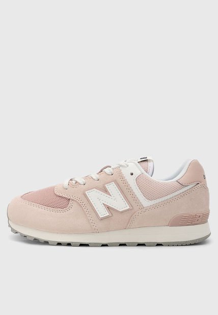 Tenis Lifestyle Palo Rosa Blanco New Balance Kids 574 Compra Ahora Dafiti Colombia